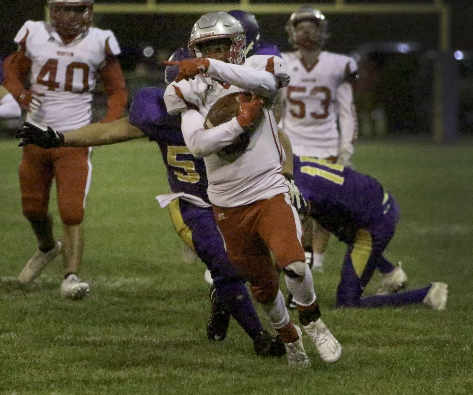 Morton at Gavit, football